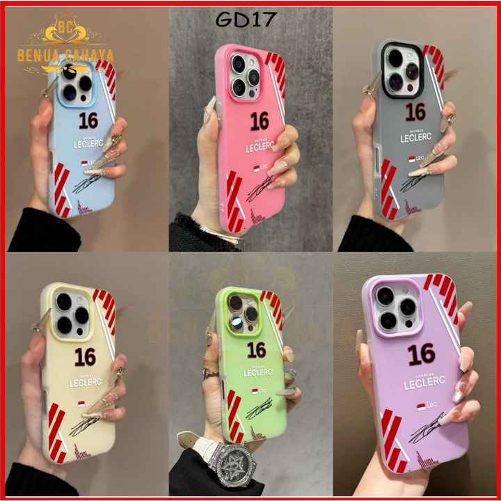 SOFTCASE MOTIF CHARLES SECLERC JELLY LIQUID 2 IN 1 สีสําหรับ XIAOMI POCO C75 C65 C40 F5 F4 GT F3 F3 
