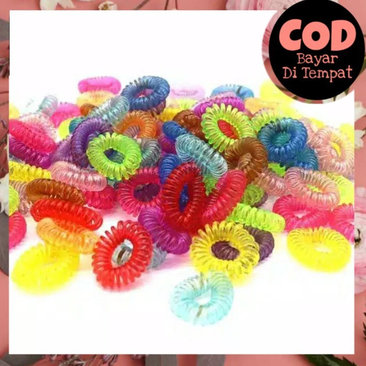 SPIRAL HAIR BAND MEDIUM SIZE SPIRAL HAIR BAND