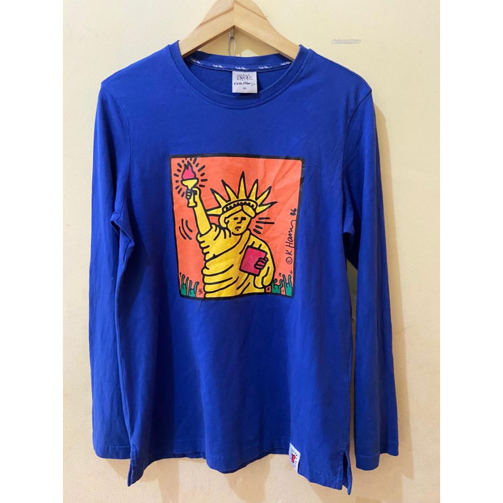 เสื้อยืดแขนยาว keith haring