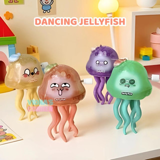 Trustedstore16 Mainan Anak Ubur-Ubur Bergerak Dancing Jellyfish Glow In The Dark Joget Lucu Viral