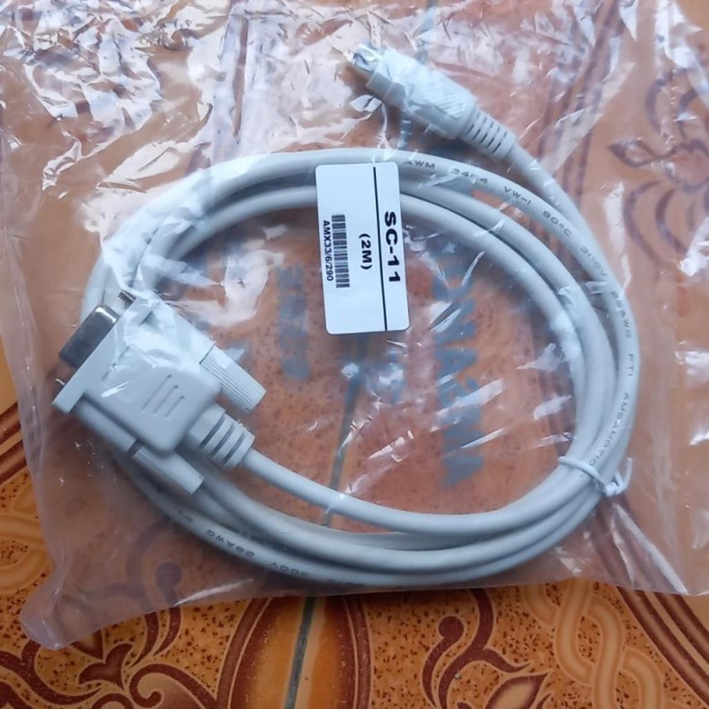SC-11 3M HMI CABLE SERIAL TO PLC MITSUBISHI FX SERIES FX0S FX1S FX0N FX1N FX3U ETC.
