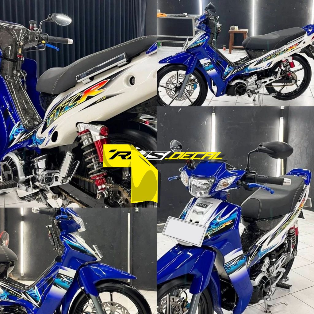 Striping Decal Polet สติกเกอร์ Yamaha Fizr Fiz R F1zr 2004 2005 Custom Standard