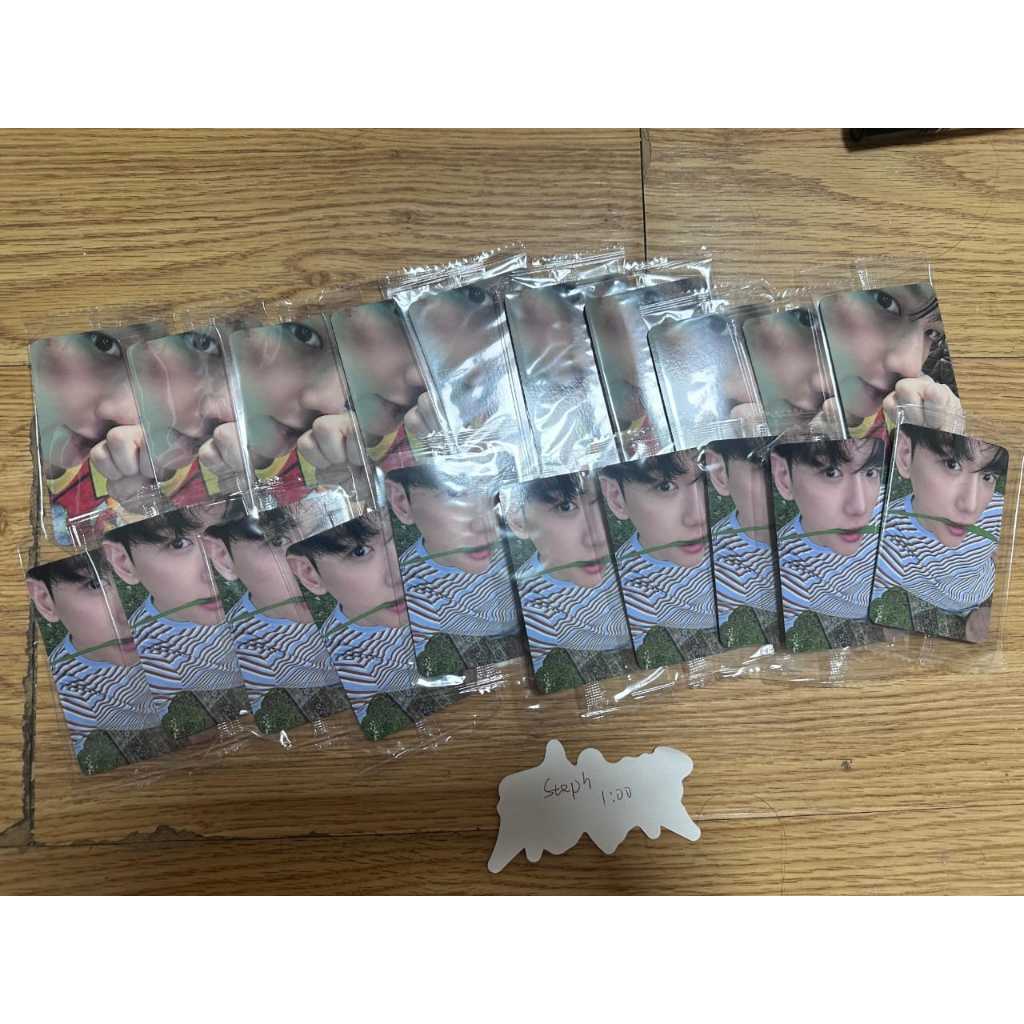 Preorder Photocard Official Baekhyun Fansign Ktown4u Hello World