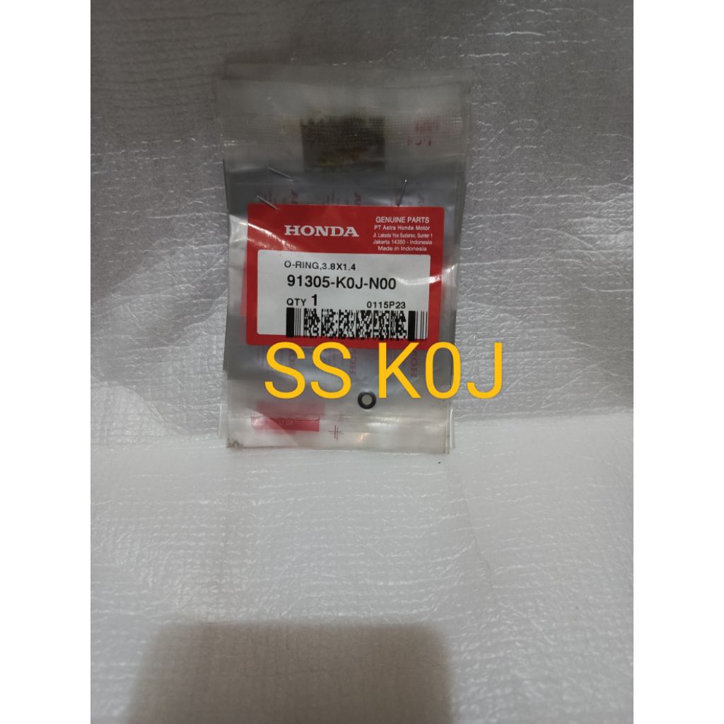 Oring 3.8 x 1.4 jet ลูกสูบ oring sil ซีลลูกสูบ jet หัวฉีดน้ํามัน สเปรย์ krengkes genio new beat led 