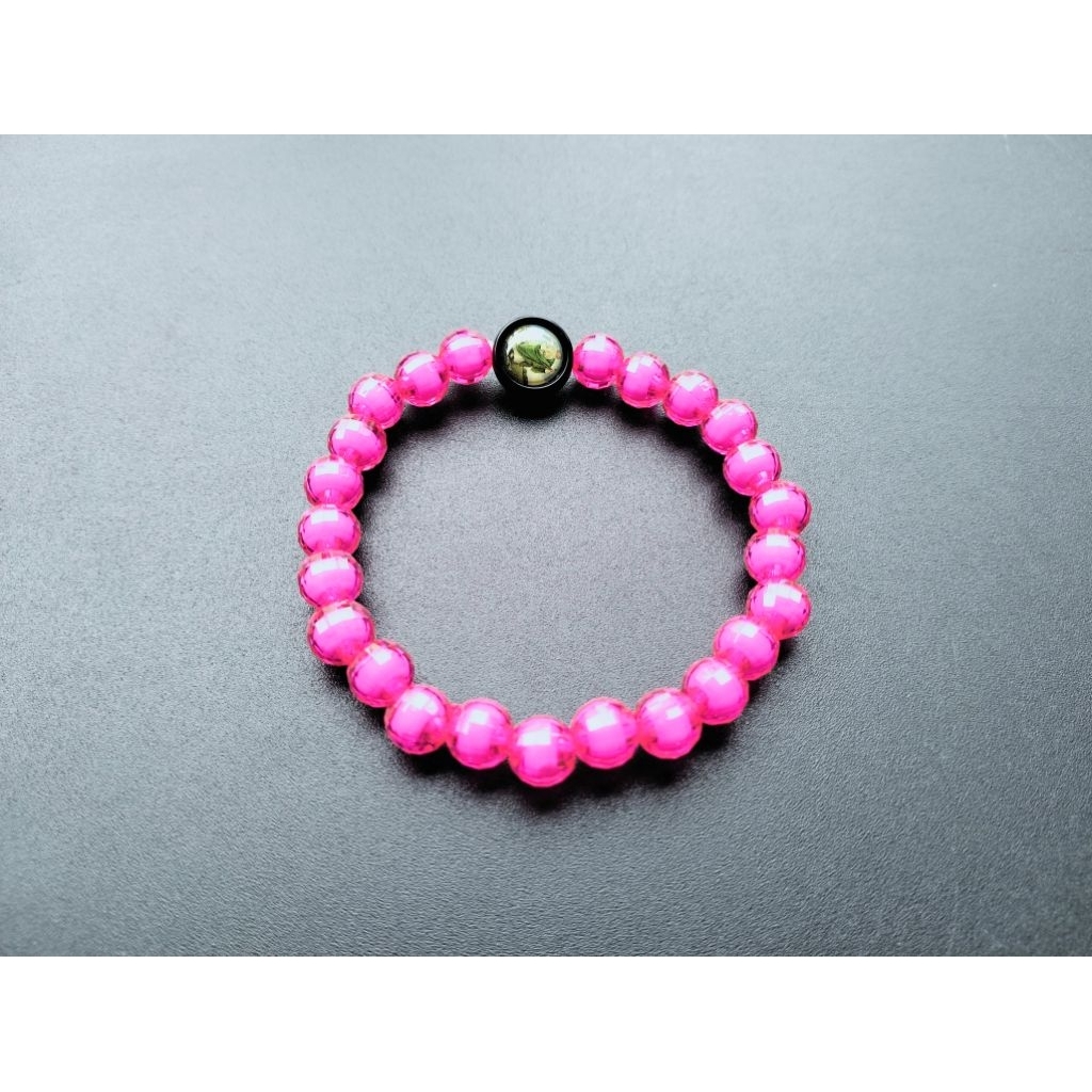 G613 CATHOLIC CHRISTIAN SPIRITUAL BRACELET MOTE WORLD BALL LANTERN 8MM