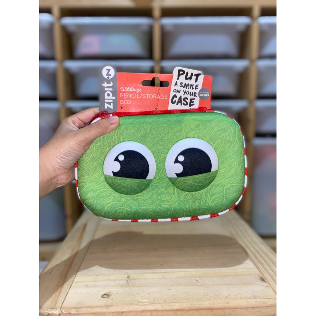 NEW กล่องเก็บ Zipit Wildings - กล่องดินสอและเครื่องเขียน Monster Character โดย Zipit Original