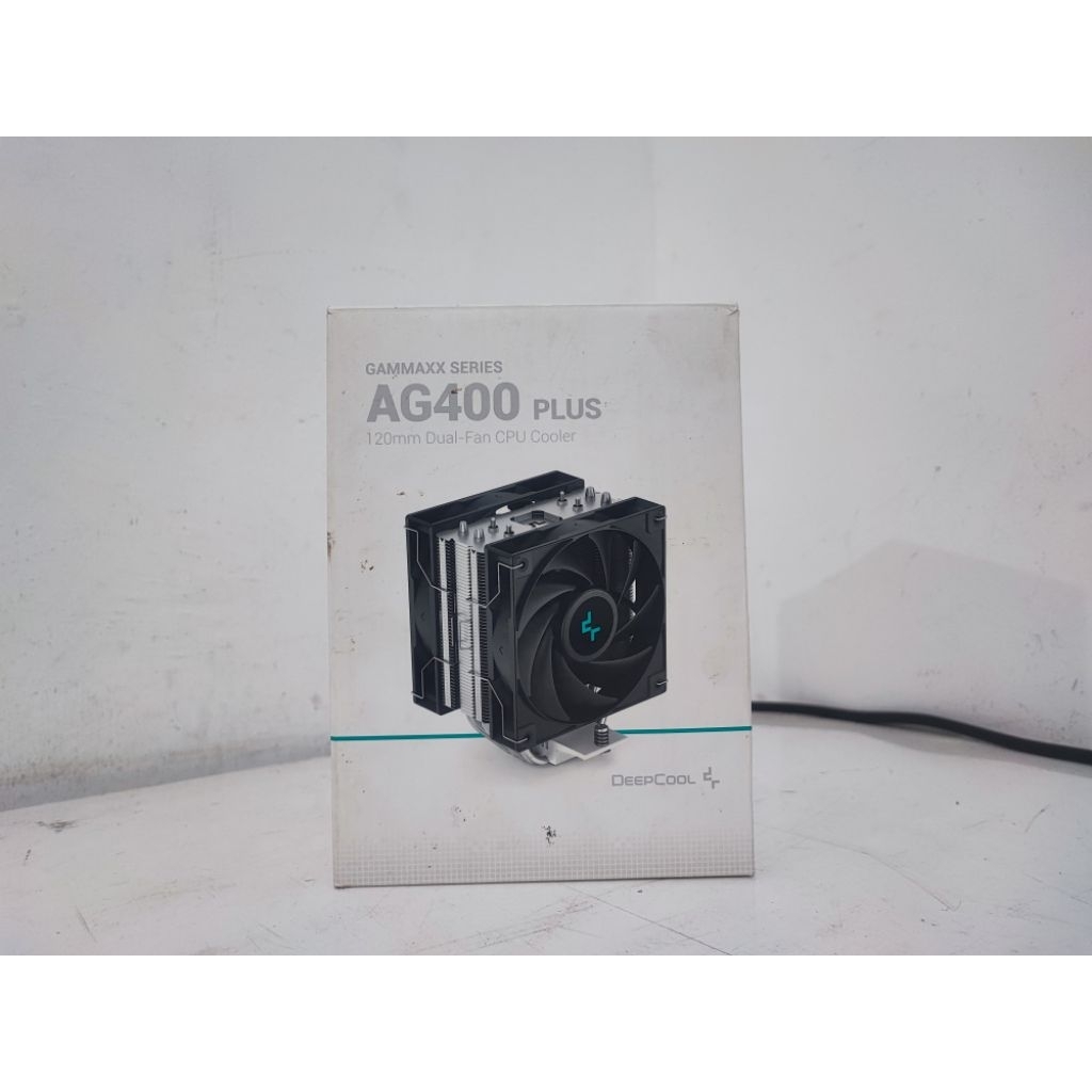 DeepCool AG400 PLUS เป็นคูลเลอร์ CPU ทาวเวอร์เดี่ยว 120 มม. 2ND