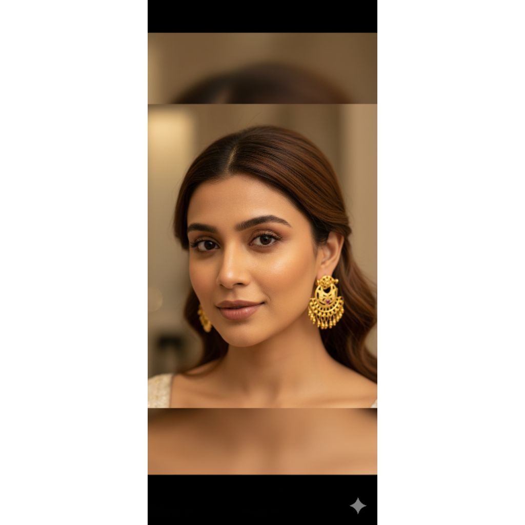 ต่างหูอินเดียจาดุ Punjabi