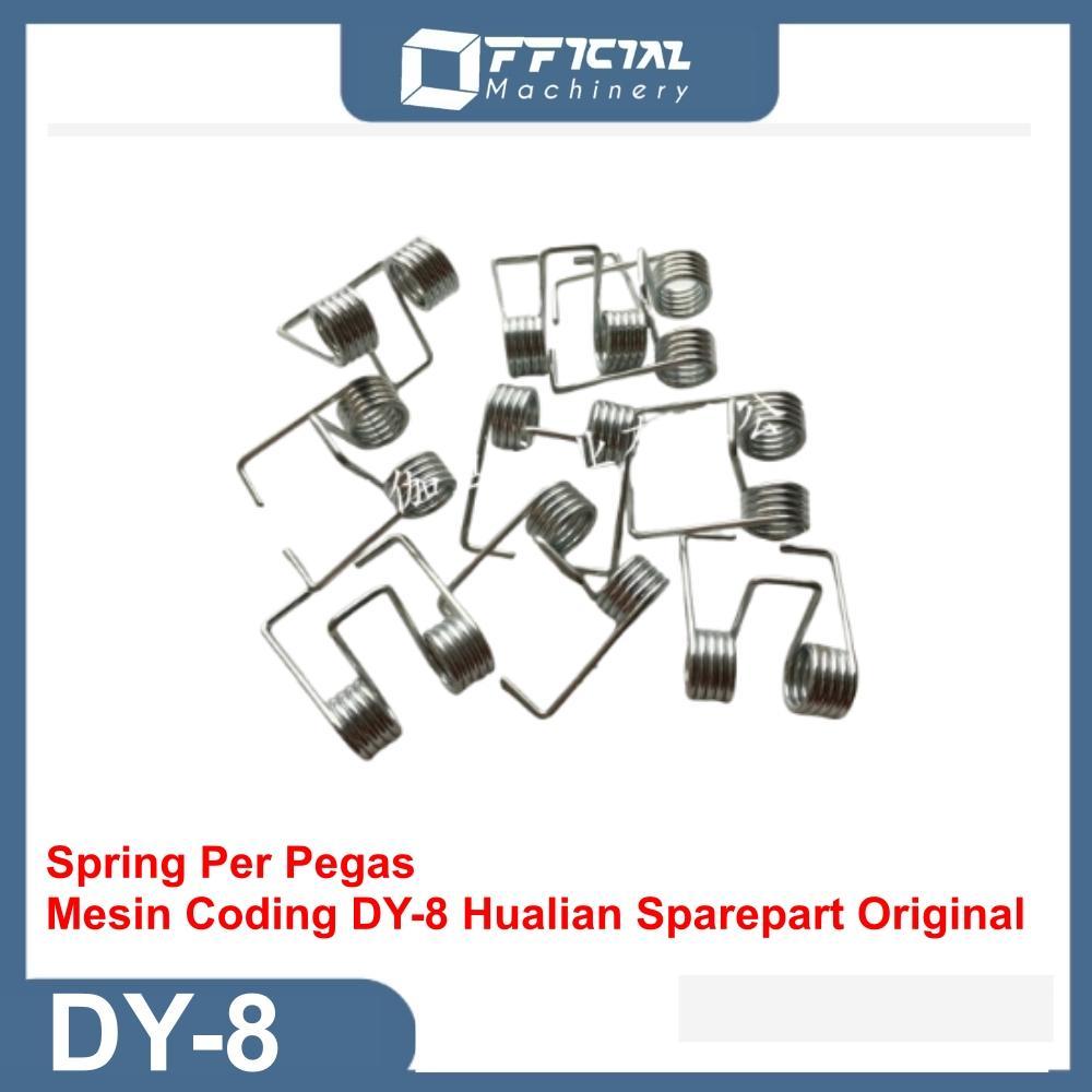 MESIN Hualian เครื่องเข้ารหัสฤดูใบไม้ผลิฤดูใบไม้ผลิ DY-8 สแตนเลสอะไหล่เดิมเครื่องเข้ารหัส DY-8 Huali