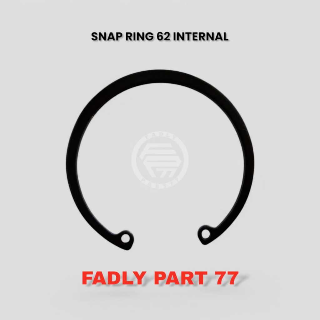 SNAP RING 62 INTERNAL