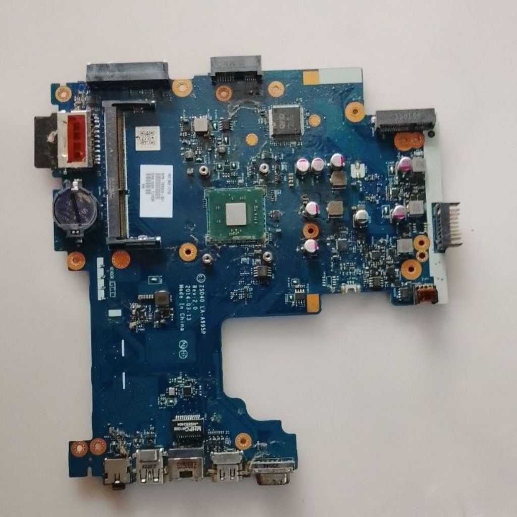 เมนบอร์ดแล็ปท็อป hp 14-R203 TV Intel Celeron n2840 ไม่มีจอแสดงผล