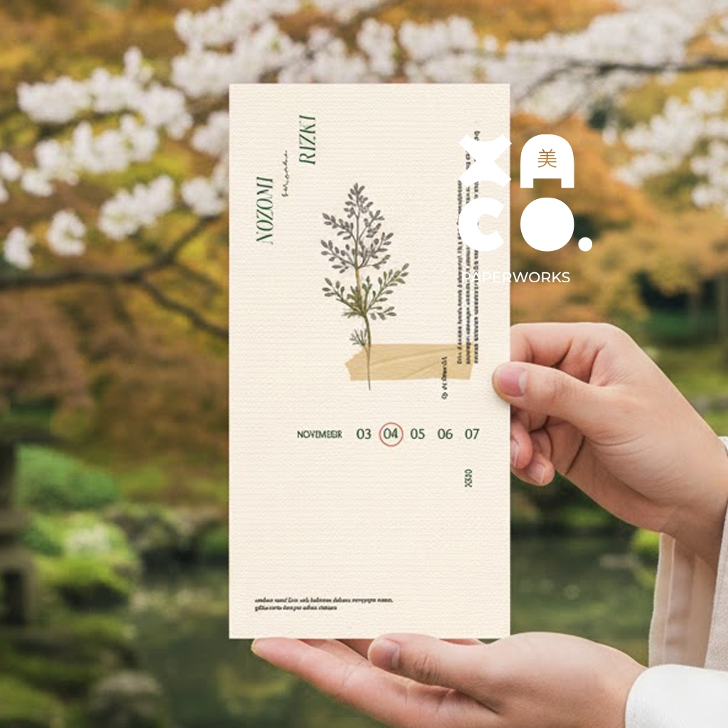 Nozomi คําเชิญงานแต่งงาน