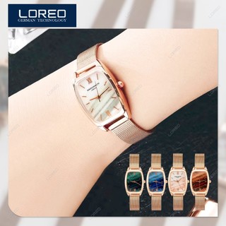 Loreo Jam Tangan Wanita Casual Adjustable Strap Rantai Pasir Analog Watch