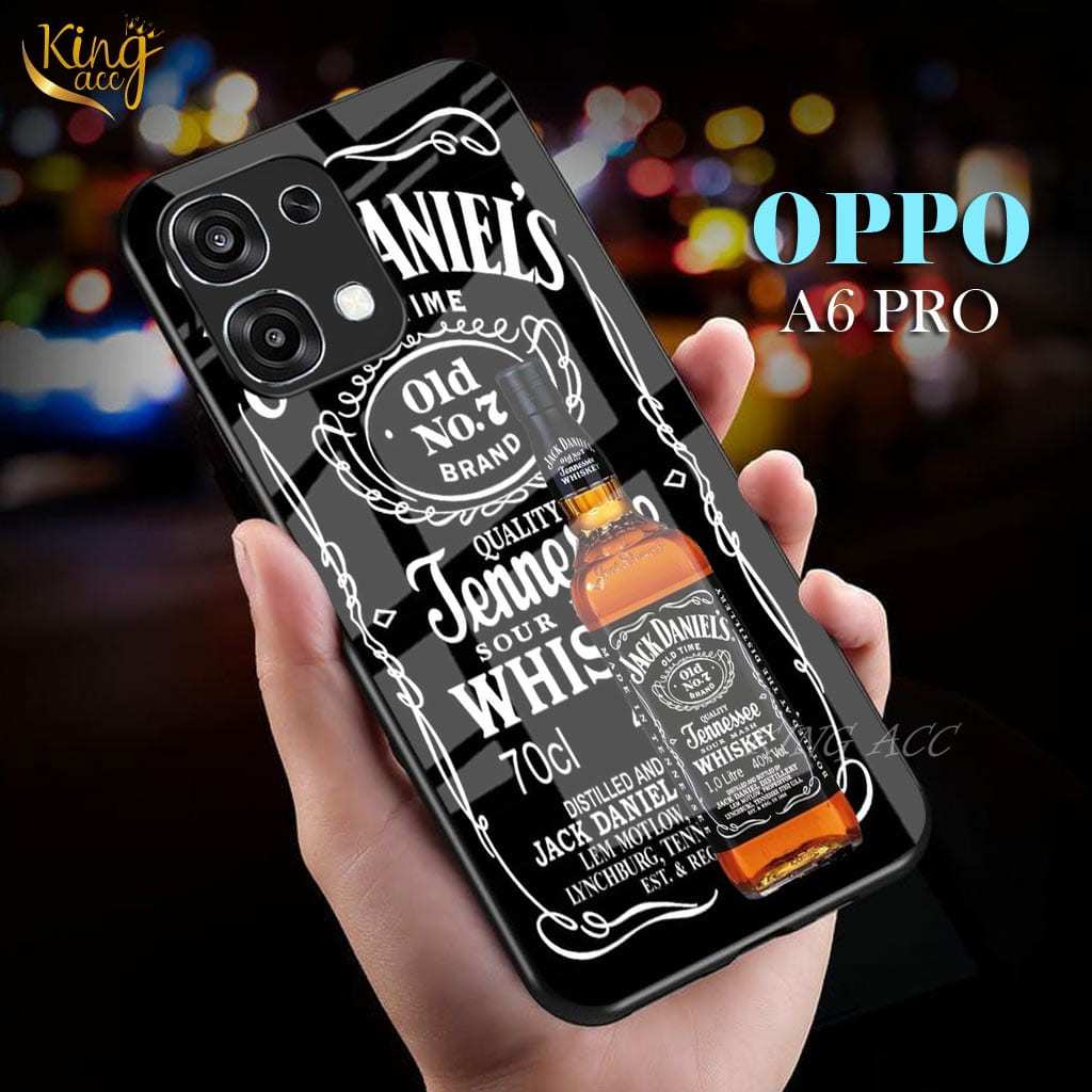 HP Glitter Glass เคสโทรศัพท์สําหรับ OPPO A6 PRO 5G - เคสโทรศัพท์ OPPO A6 PRO 5G - K07