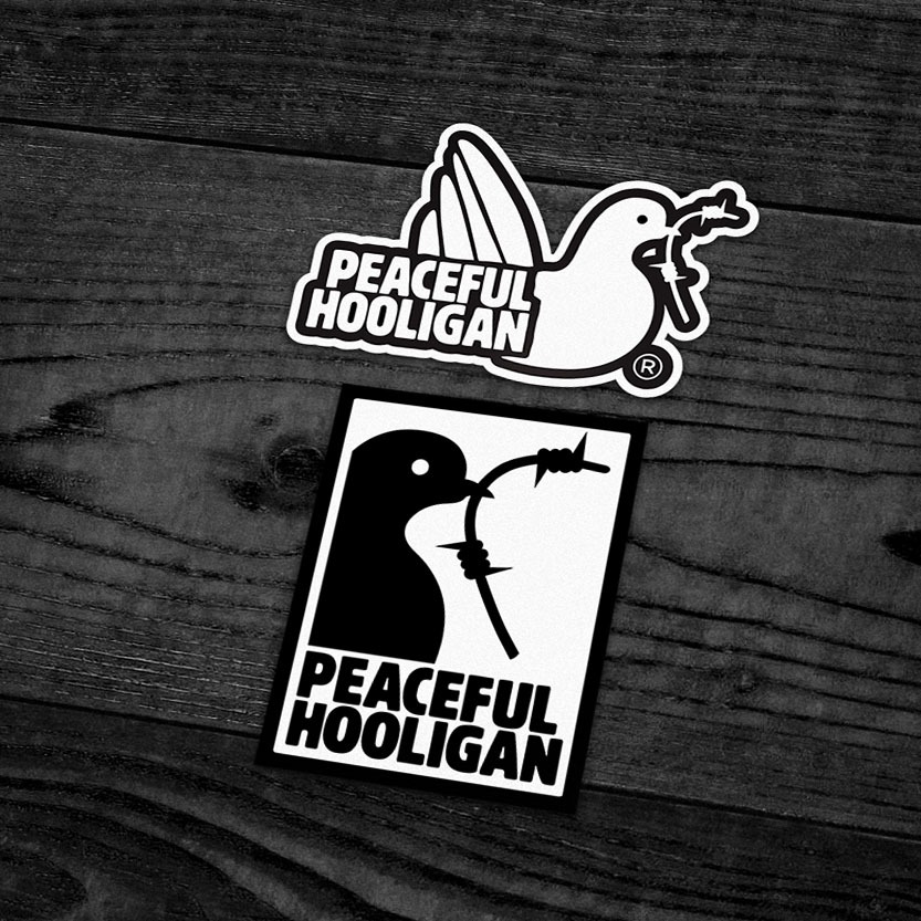 PEACEFUL HOOLICAN - สติ๊กเกอร์ PEACEFUL HOOLIGAN (BOOTLEG)