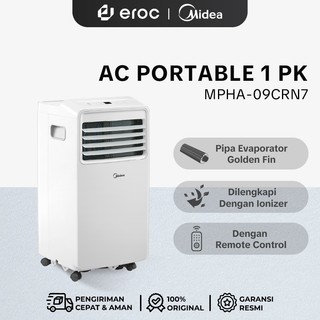 Midea AC Portable MPHA-05/09CRN7 Multiple Function AC - 0.5PK / 1 PK