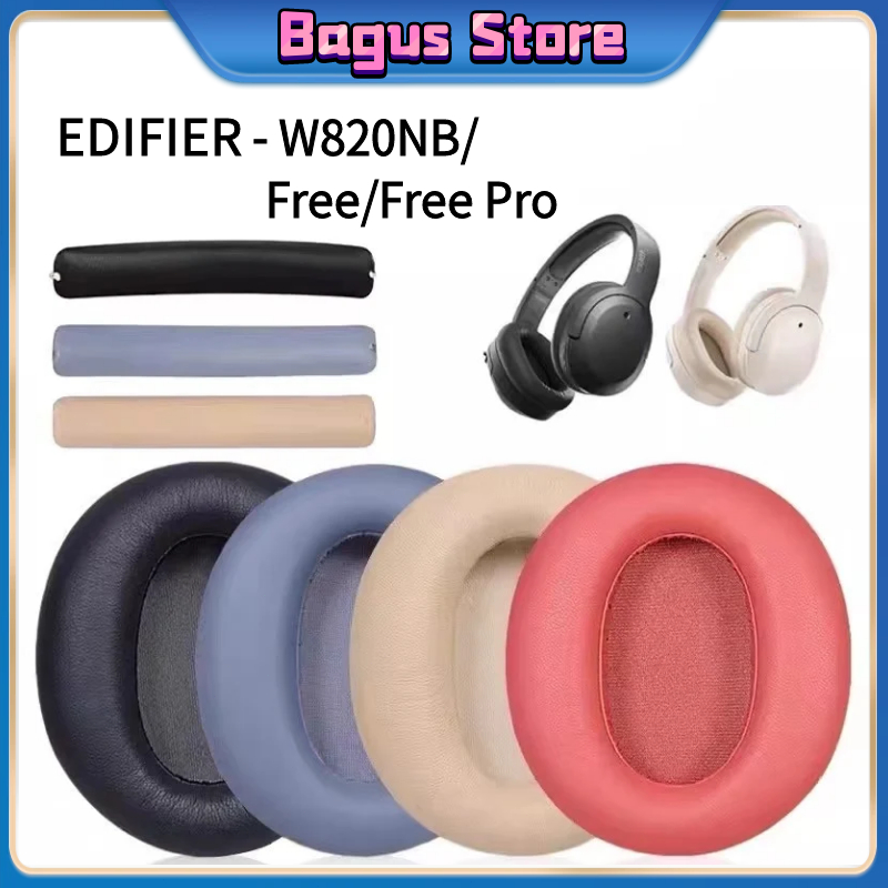 Earpad Edifier W820NB W820 Earcup เปลี่ยนแผ่นโฟมเบาะรองนั่งอุปกรณ์เสริมหูฟัง