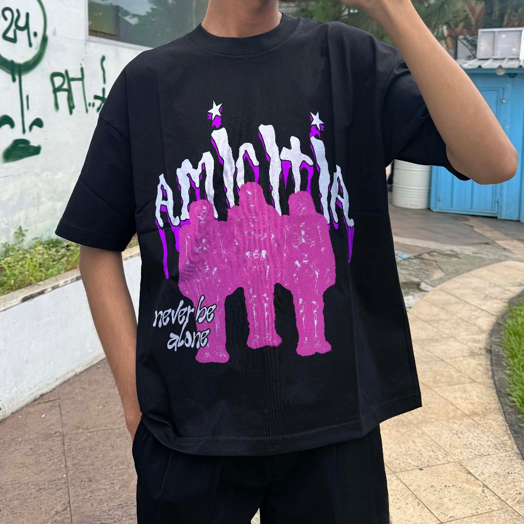 VOOSHI อย่างเป็นทางการ | เสื้อยืด | เสื้อยืด | Boxy Tee - DRIP CORE - SW0124