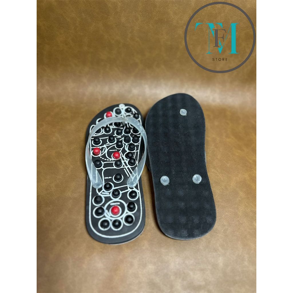 Reflexology/Rematic/Health/Therapy/Uric Acid รองเท้าแตะเหมาะสําหรับผู้ที่ชอบเจ็บ โดยเฉพาะในเท้าสําหร
