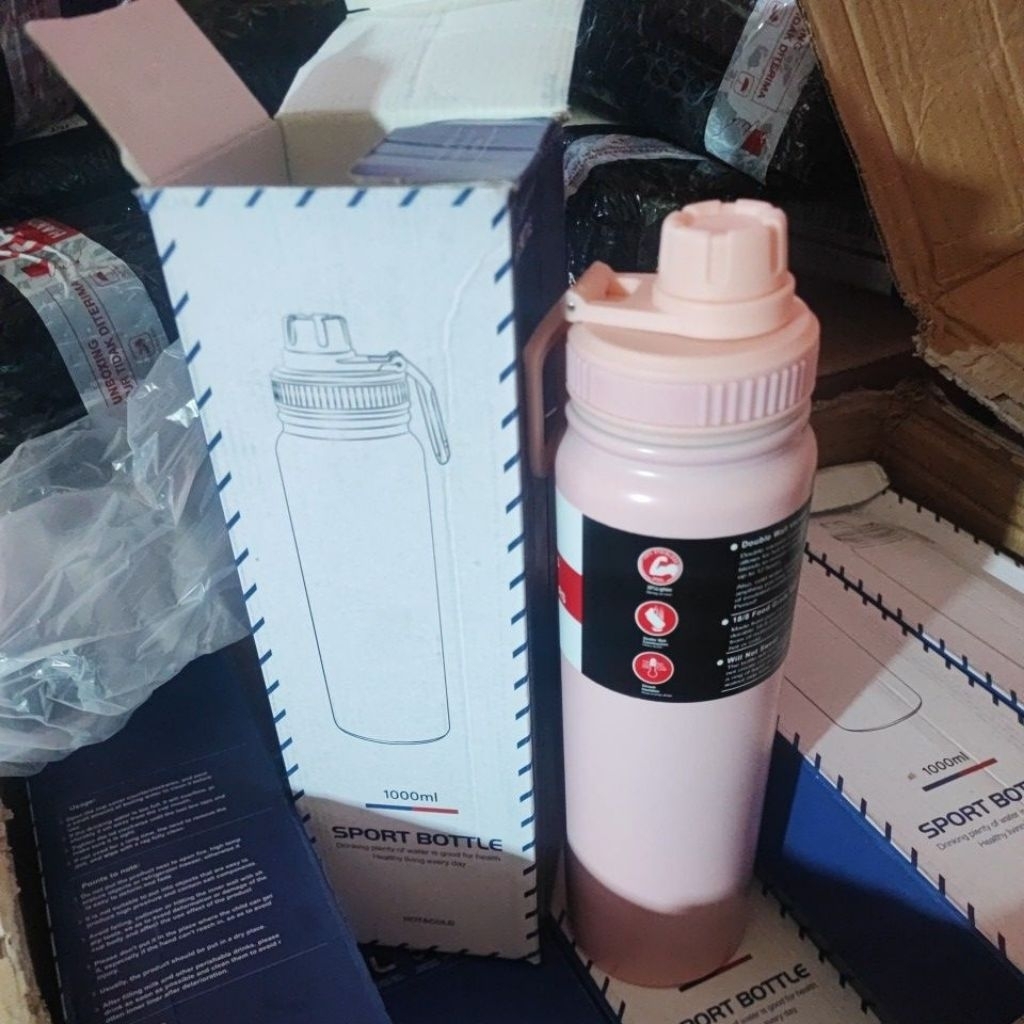 TUMBLER 1000ML / 1L Sport Jumbo SUS 316