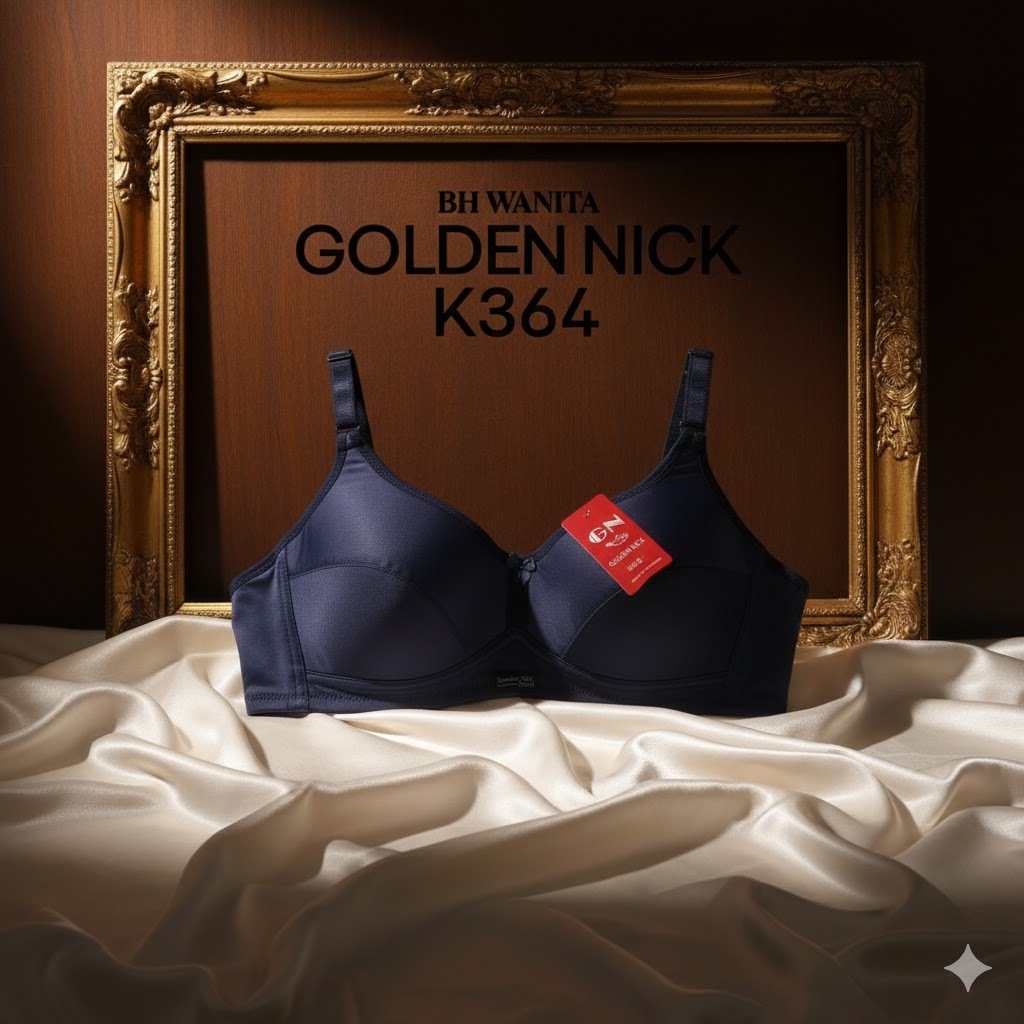 KATUN (3 ชิ้น) Golden Nick K365 สปอร์ตบรา Underwire ผู้หญิง (สีกรมท่า) | ชุดชั้นในสตรี | BH golden n