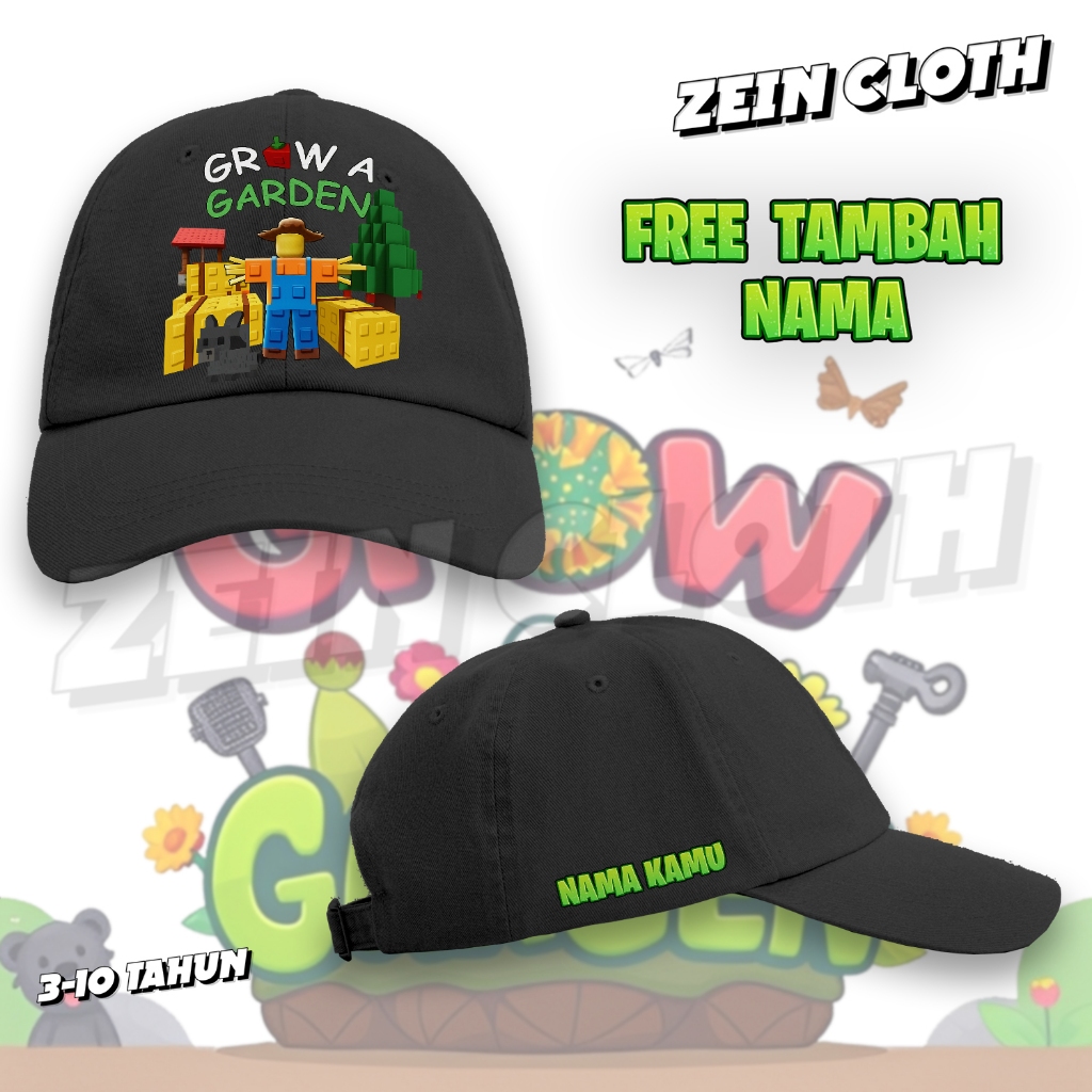 Grow A Garden Kids Hat / Roblox Kids Grow A Garden Baseball Cap