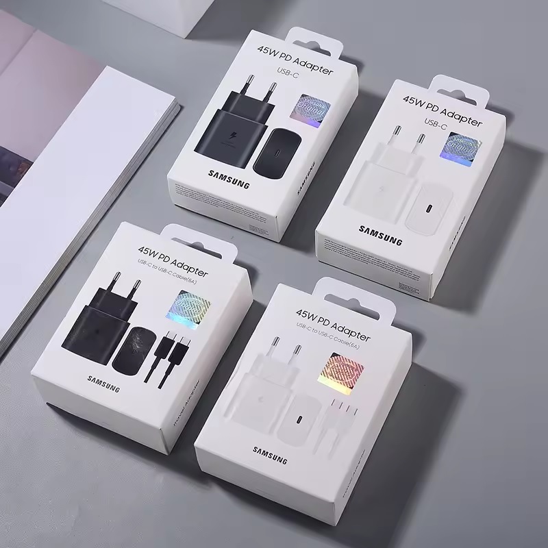 Samsung S25 S24 S23 Ultra A56 A36 A07 A55 A35 A54 A15 A24 A52 Plus FE Fast Charging 45W 25W