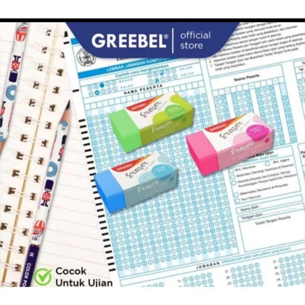 GREEBEL ERASER / ดินสอเล็ก ERASER