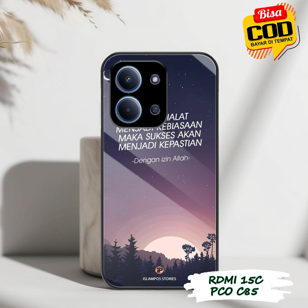 เคส HP REDMI 15C / POCO C85 - STORE CASE ( QUOTES 2 ) - 2D Premium Glossy Softcase - เคสโทรศัพท์ - เ