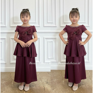 TERCANTIK!!! DRESS PESTA ANAK GAUN MEWAH& ELEGAN ANAK PITA DADA