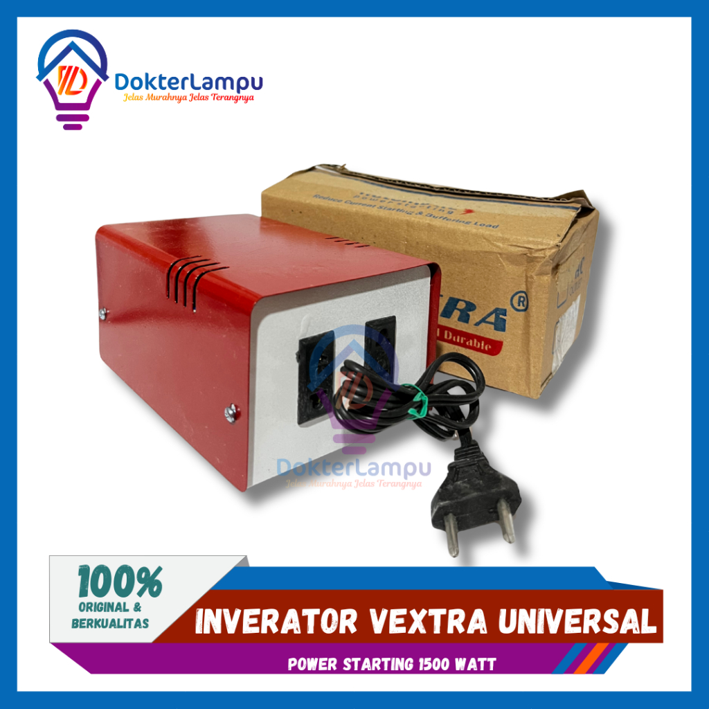 Autostart Inverter VEXTRA 1500w Anti-Jeglek 1500 วัตต์ ไม่ Vectra
