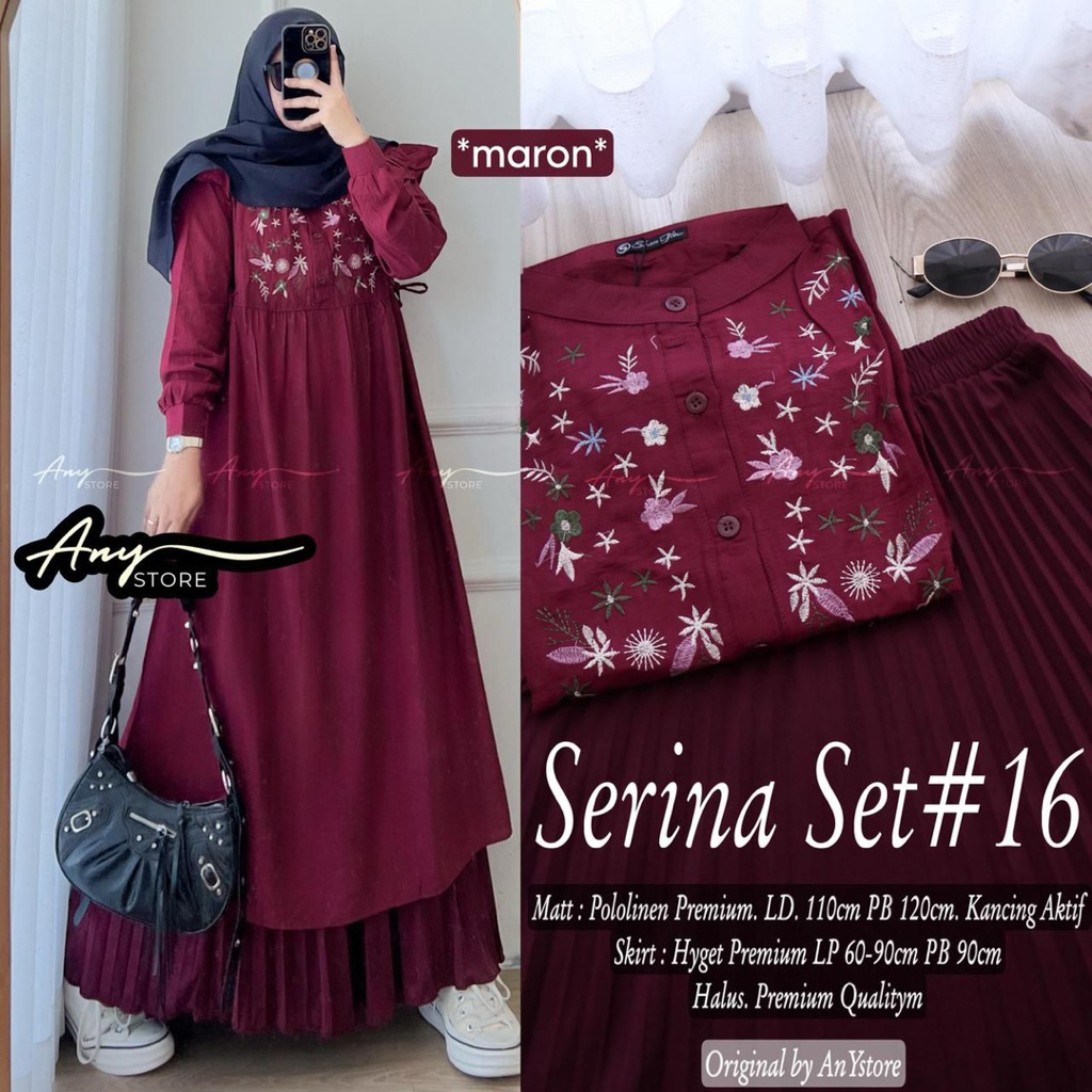 (SKIRT SET โดย ANY) SERINA SET โดย ANY STORE