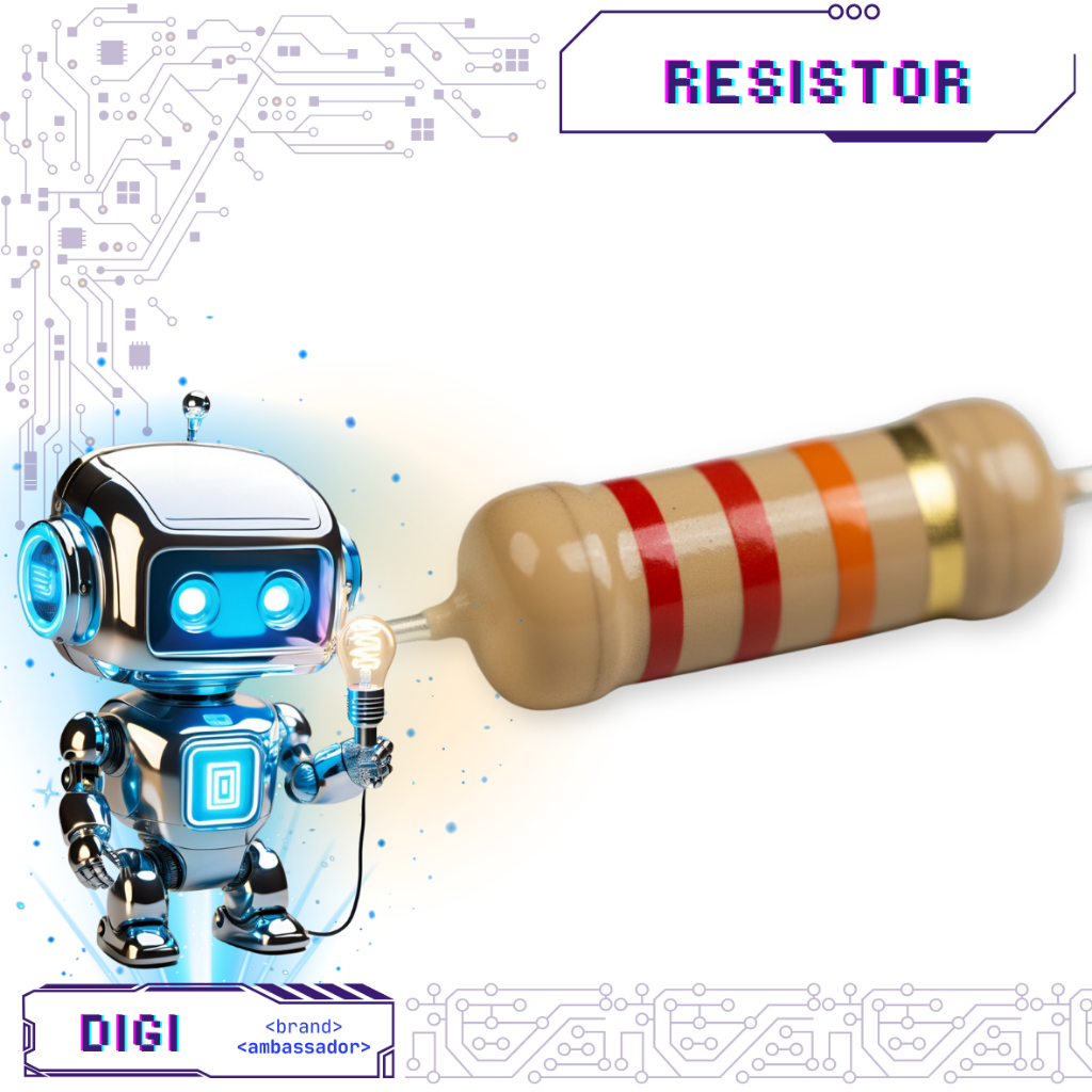 ตัวต้านทาน 10 ชิ้น 22K Ohm 1/2W - 22000 - Digibot
