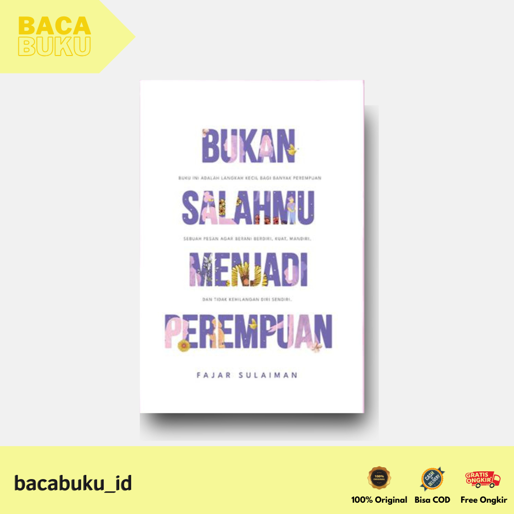 หนังสือ ไม่ผิดคุณกลายเป็นผู้หญิง โดย Fajar Sulaiman - Fajar Sulaiman Official