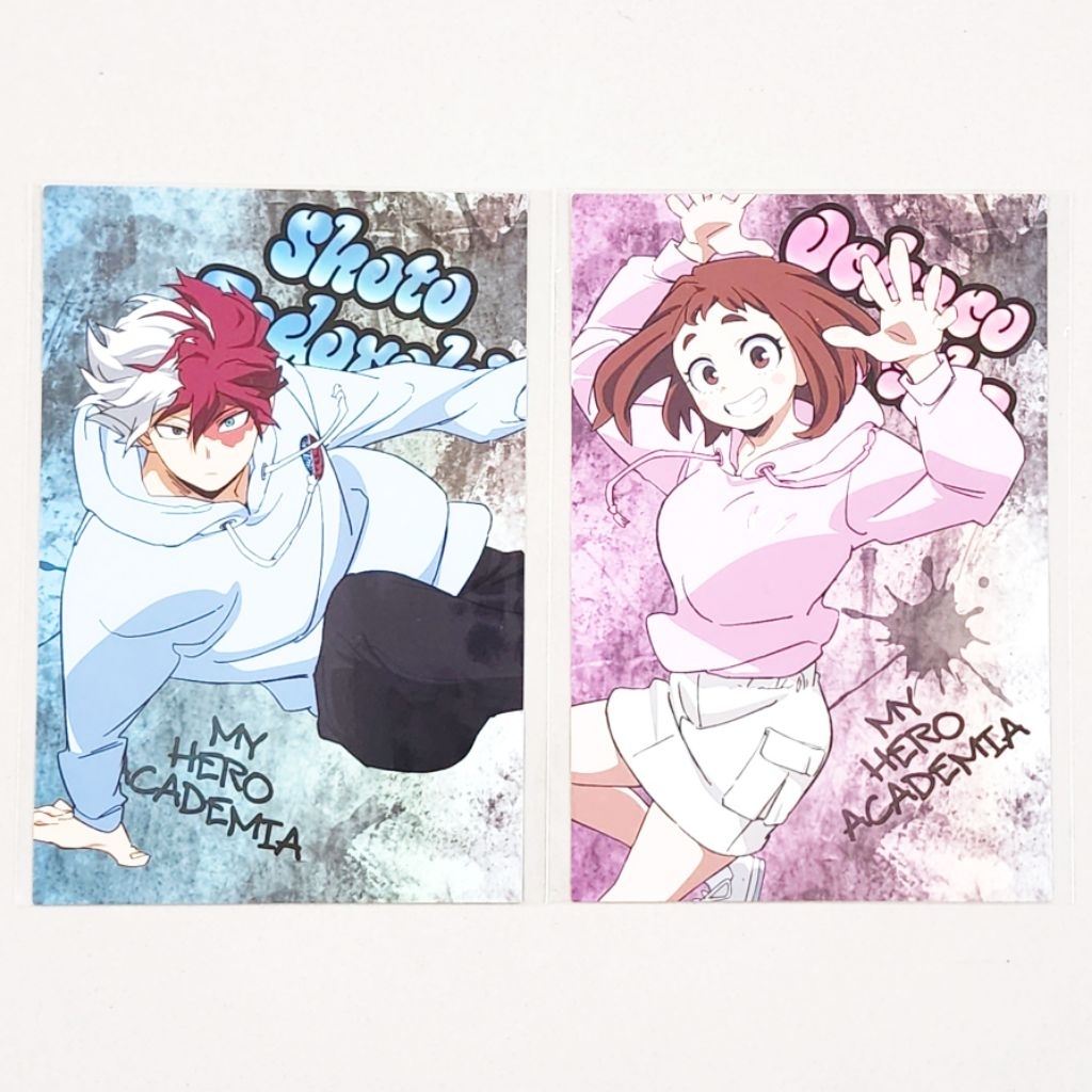 [SET] Boku no Hero Academia The Movie Hoodie Postcard - Todoroki & Uraka