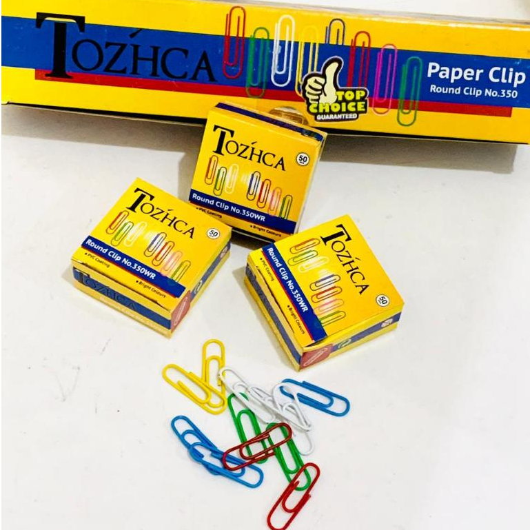 คลิปหนีบกระดาษ / คลิปหนีบกระดาษ Tozhcz TZ-350 สี
