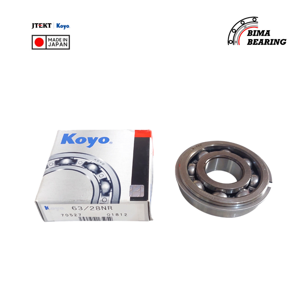 แบริ่ง 63/28 Nr แหวน Koyo Japan แบริ่งเกียร์ Zebra S88 S89 Lahar 28X68X18 เดิม