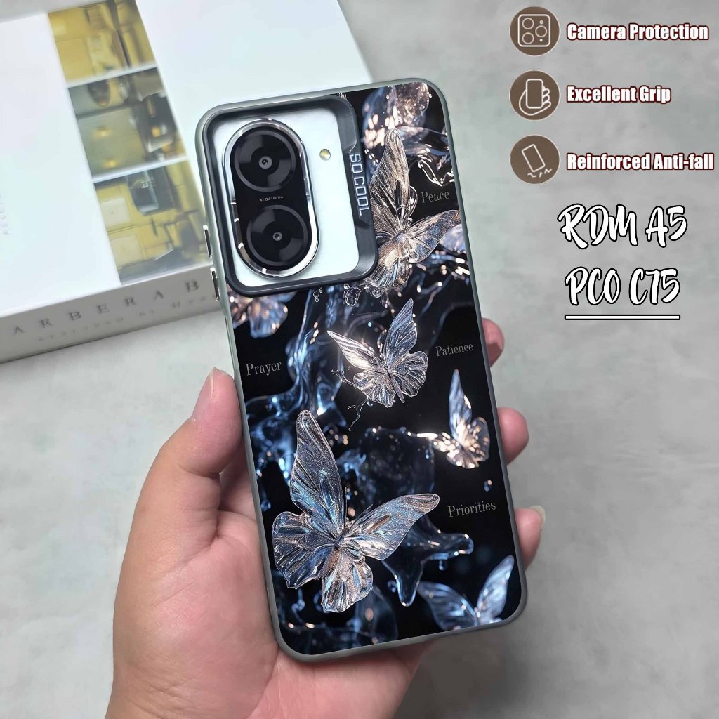 Softcase So Cool สําหรับ Redmi A5 Poco C71 - เคสโฮโลแกรม Redmi A5 Poco C71 - เคส So Cool Redmi A5 Po