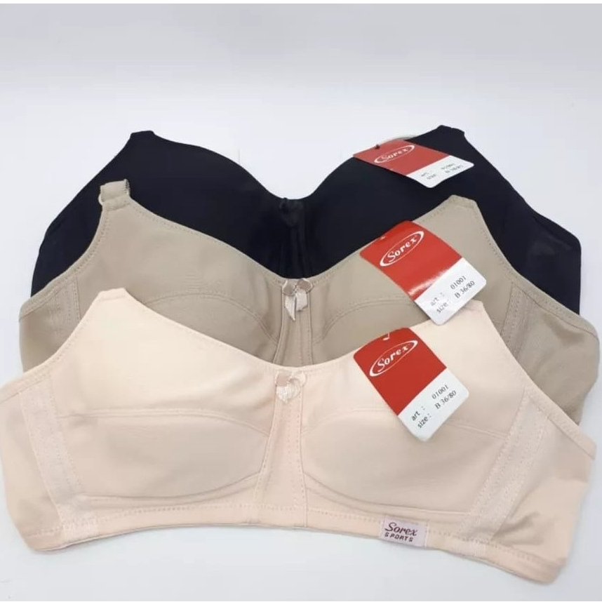 Premium - Sorex Bra Smooth Thin Foam - Wire Free BH01001 BH01002 / Thin Foam & Wire Free Sorex BH 01