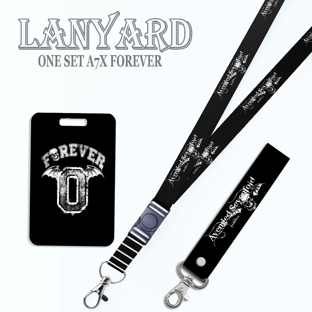 GANTUNGAN Avenged Sevenfold Card HOLDER LANYARD STRAP รูปที่ 2