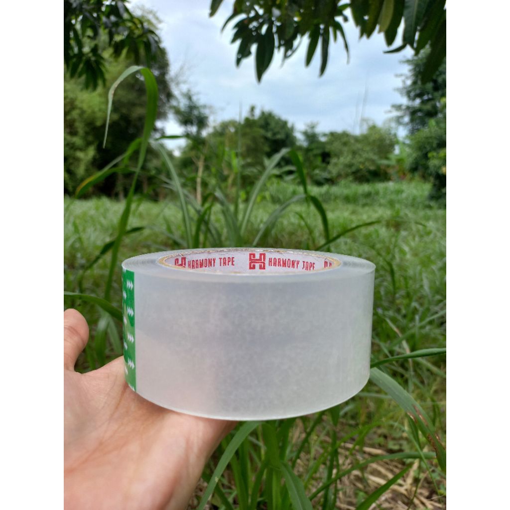 45MM 200 YARD เทปดันสีขาวใส