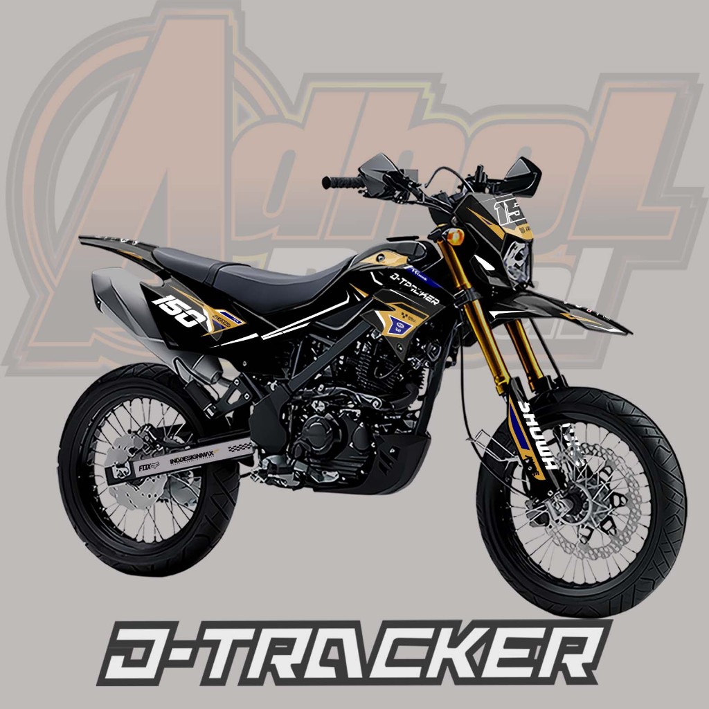 KAWASAKI DTRACKER BF สติ๊กเกอร์มอเตอร์ไซค์ รหัส 110