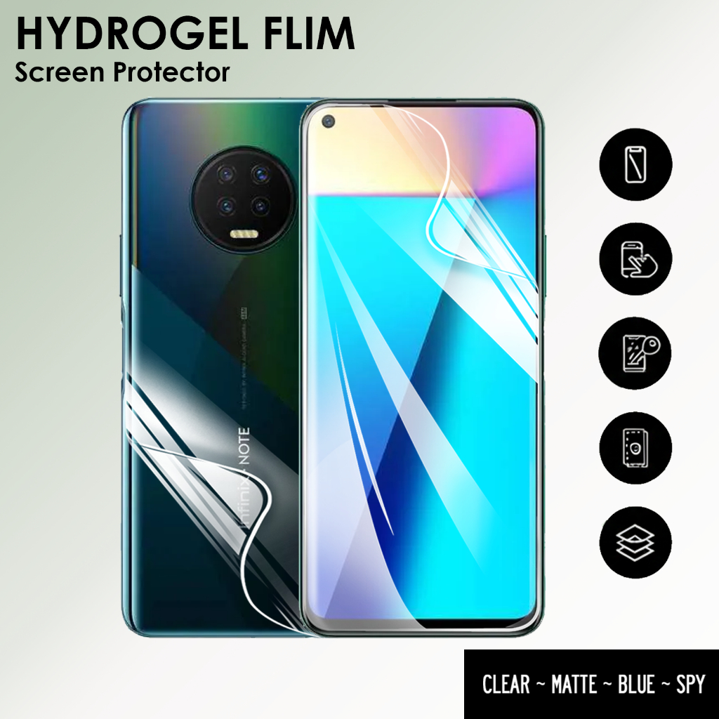 Infinix Note 7 Hydrogel Anti-Scratch - ไฮโดรเจลคุณภาพสูง Anti-Scratch