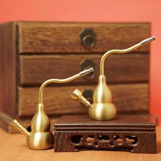 Ornamen Kuningan Kerajinan Kuningan Kerajinan Labu Kecil Kerajinan Kuningan yang Dapat Dilepas dengan Desain Unik dan Detail Halus