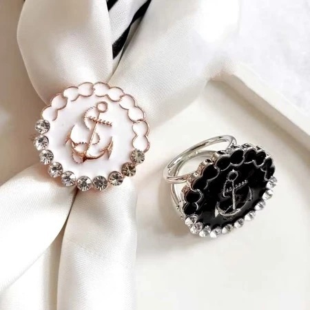 ANCHOR BROOCH, ANCHOR HIJAB RING, ANCHOR UNDER BROOCH