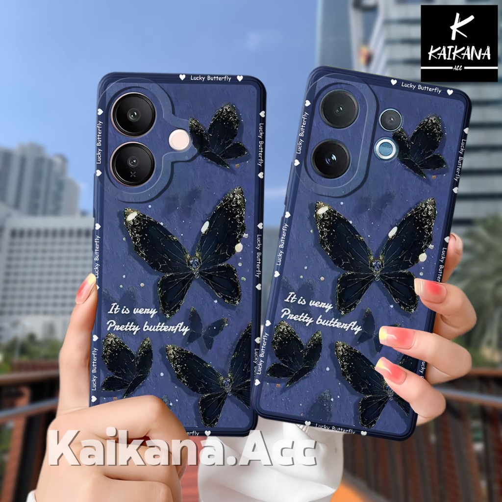 เคส HP Vivo V60 Lite - Vivo V60 5G เคสโทรศัพท์แฟชั่นสุดเท่ เคสโทรศัพท์ ฟิล์มกันรอยด้านหลังโทรศัพท์ T