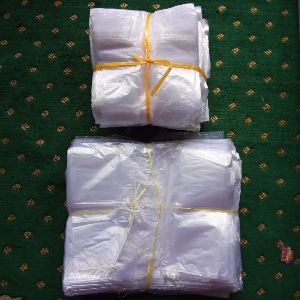 [500gr] ถุงพลาสติกใสธรรมดาอเนกประสงค์ (ขายส่ง) ราคาต่อ 500gr.