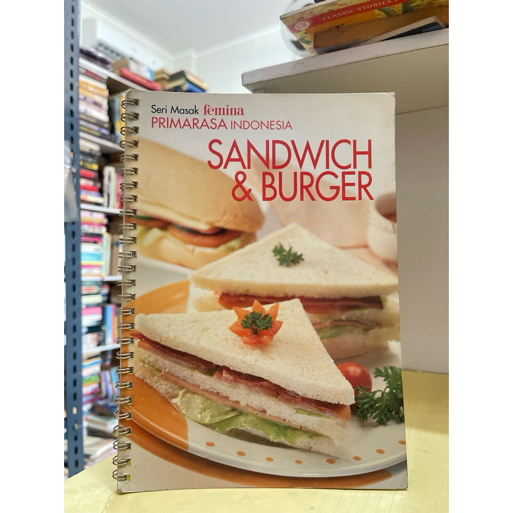 หนังสือชุดทําอาหารแซนวิชและเบอร์เกอร์ Femina PRIMASA