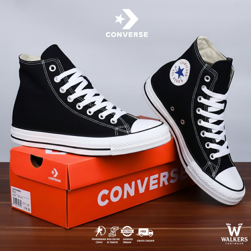 Converse School Shoes - School Shoes - all star Shoes - Mens Converse Shoes - Warrior Shoes - Black 