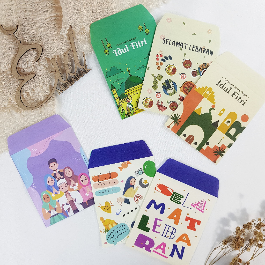 [CONTENTS 10 แผ่น] EID ENVELOPE 2026 / EID ENVELOPE 2026 / EID ANGPAU ENVELOPE 2026 โดย ทั้งหมด